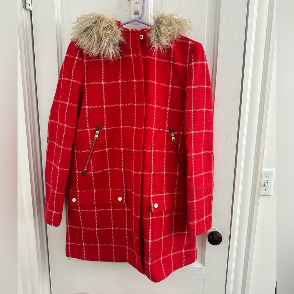 J.Crew Chateau Stadium Cloth Parka